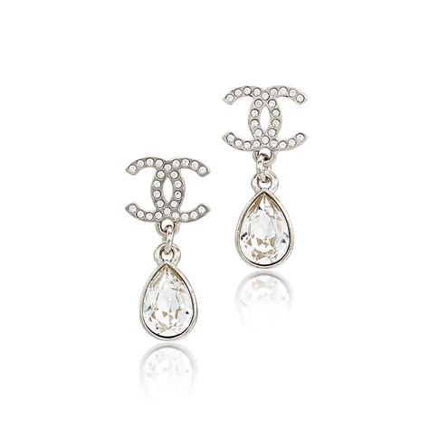 chanel silver earrings australia|chanel earrings price euro.